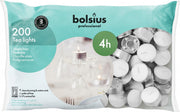 Bolsius Theelicht 17/38 wit 200.00 Stuks