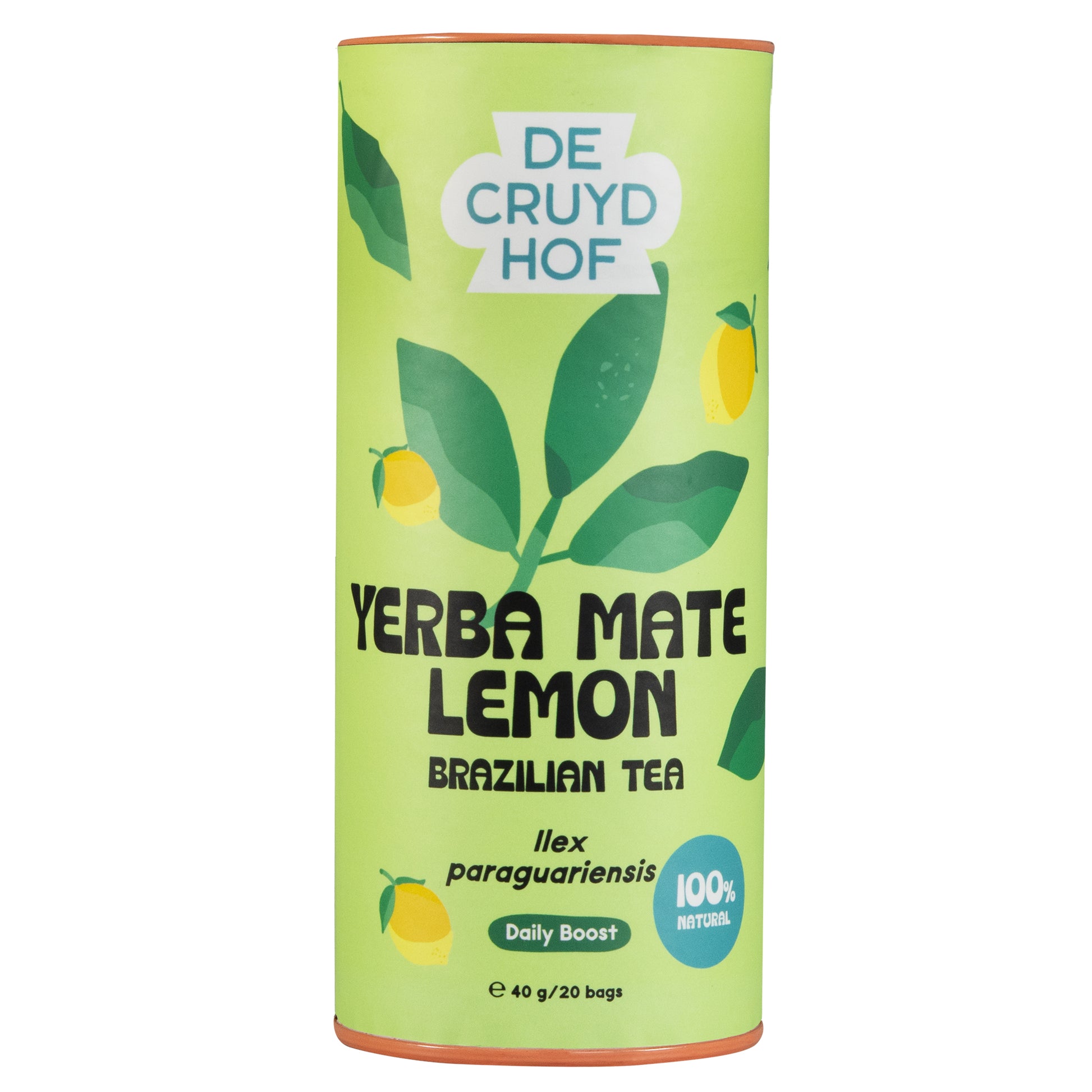 Cruydhof Thee yerba mate / lemon 20.00 Stuks