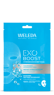 Weleda Exo boost hydrobounce sheet mask bio 20.00 Milliliter