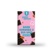 SWEET-SWITCH Dark almonds & sea salt 90.00 Gram