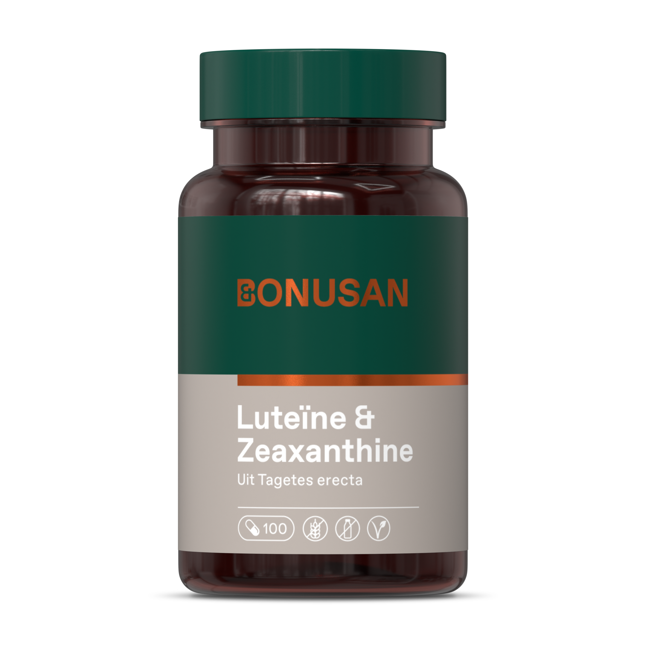 Bonusan Luteine en zeaxanthine 100.00 Capsules
