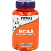 NOW BCAA (Branched Chain Amino Acids) 120.00 Vegetarische capsules
