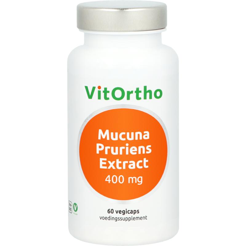 VitOrtho Mucuna pruriens extract 400 mg 60.00 Vegetarische capsules