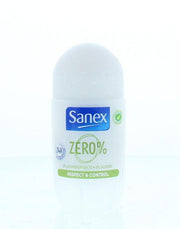 Sanex Deodorant roll-on zero % respect & control 50.00 Milliliter