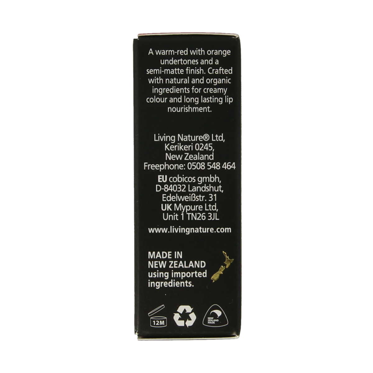 Living Nature Lippenstift wild fire 3.90 Gram
