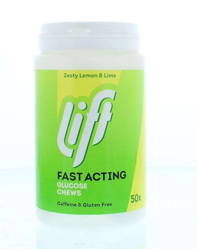 Lift Zesty lemon & lime glucose 50.00 Tabletten