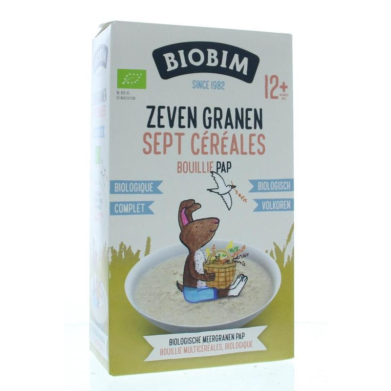 Biobim 7 Granenpap 12+ maanden bio 250 Gram