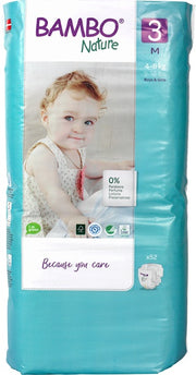 Bambo Babyluier midi 3 4-8kg 52 Stuks