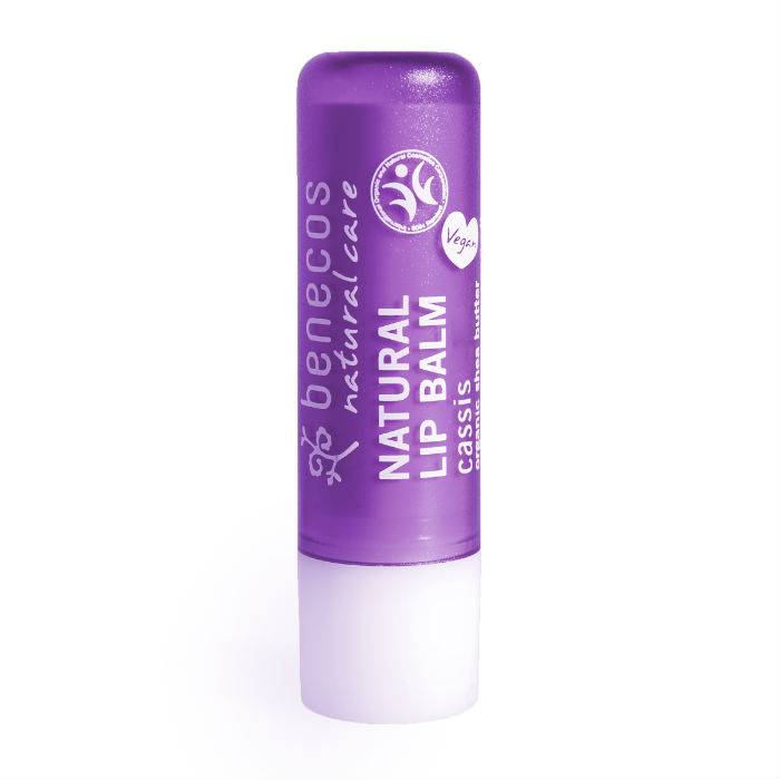 Benecos natural beauty Natural lipbalm cassis in box 1.00 Stuks