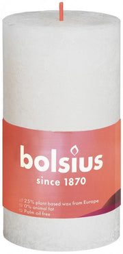 Bolsius Rustiekkaars shine 100/50 soft pearl 1.00 Stuks