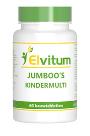 Elvitum  Jumboos kindermulti 60.00 Kauwtabletten