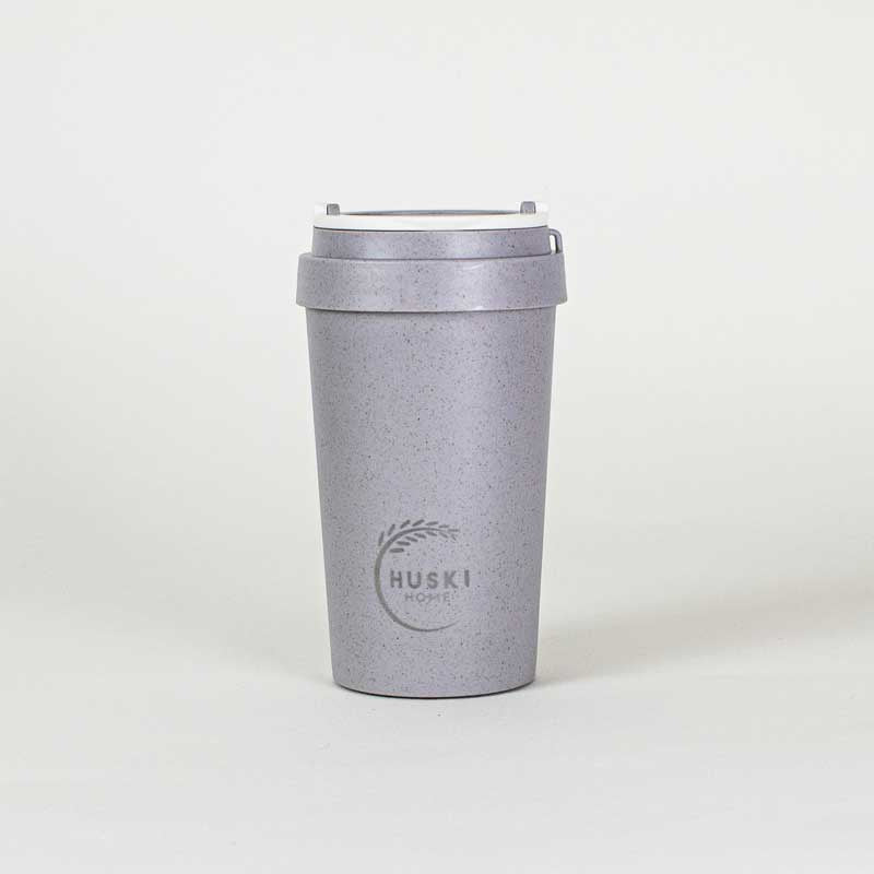 Huski Home Rice husk cup slate 400ml 400 Milliliter
