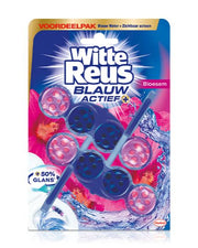 Witte Reus Toiletblok blauw actief bloesem 100.00 Gram