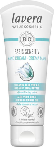 Lavera Basis Sensitiv handcreme/handcream bio 75.00 Milliliter