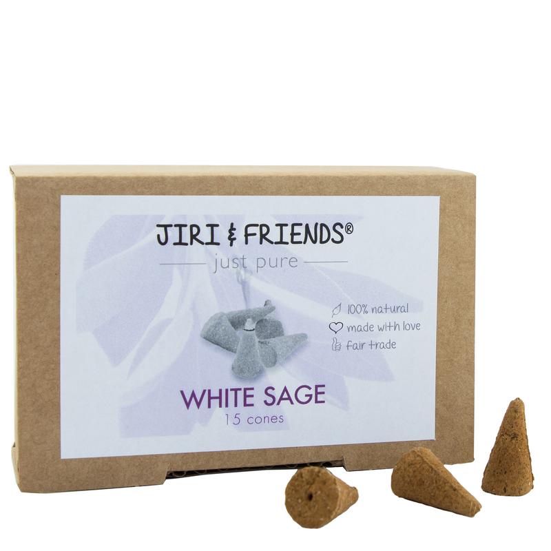 Jiri & Friends Cones witte salie 15 Stuks