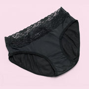 Cheeky Wipes Menstruatie ondergoed feeling pretty zw maat 44-46 1.00 Stuks
