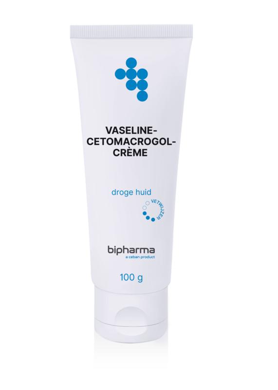 Bipharma Vaseline-cetomacrogolcreme losse tube 100.00 Gram