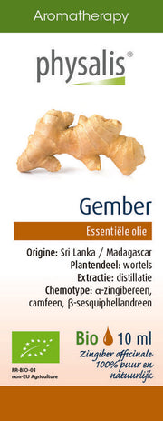 Physalis Gember bio 10.00 Milliliter