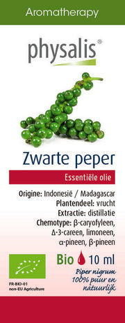 Physalis Zwarte peper bio 10.00 Milliliter