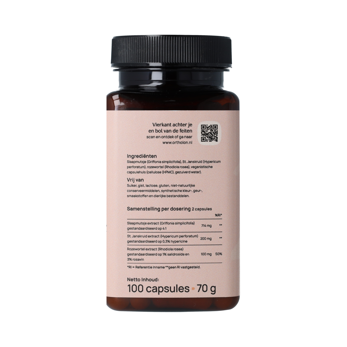 Ortholon Brain Mood 100.00 Capsules