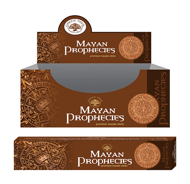Green Tree Wierookstokjes Mayan prophecies 15 Gram