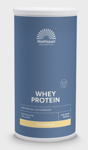 Mattisson Wei whey proteine concentraat vanille 450.00 Gram