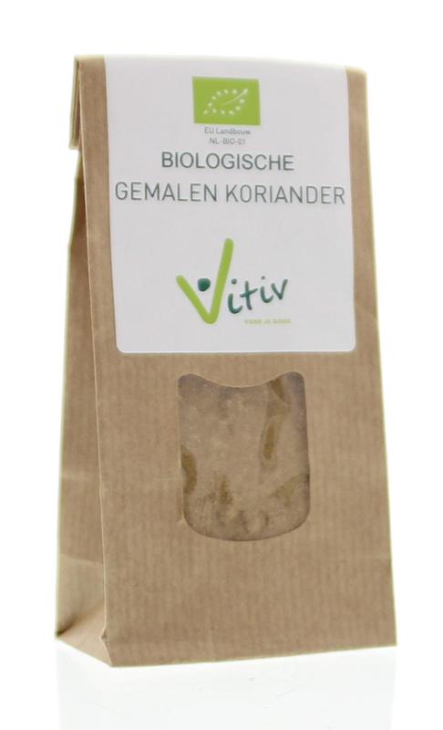 Vitiv Koriander gemalen bio 50 Gram