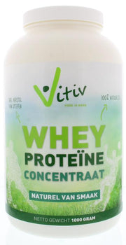Vitiv Whey proteine concentrate 80%  1.00 Kilogram