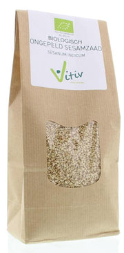 Vitiv Sesamzaad ongepeld bio 500.00 Gram