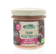 Allos Farm vegetables rode biet & mierikswortel bio 135.00 Gram