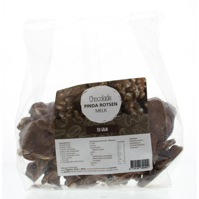 MijnNatuurwinkel Pindarotsen melk home made 750 Gram