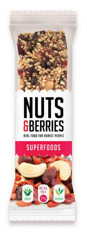 Nuts & Berries Bar superfoods bio 40.00 Gram
