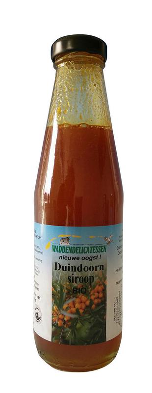 Waddendeli Duindoorn siroop bio 500 Milliliter