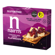 Nairns Flatbread gekarameliseerde ui 150.00 Gram
