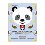 Montagne Panda sheet face mask coconut & banana  1.00 Stuks