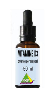 SNP Vitamine D3 20mcg druppels 50.00 Milliliter