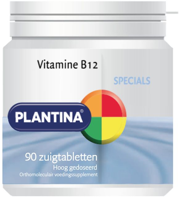 Plantina Vitamine B12 90.00 Zuigtabletten