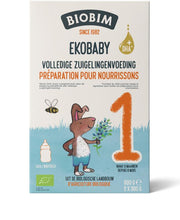 Biobim Ekobaby 1 volledige zuigelingenvoeding 0+ mnd bio 600.00 Gram