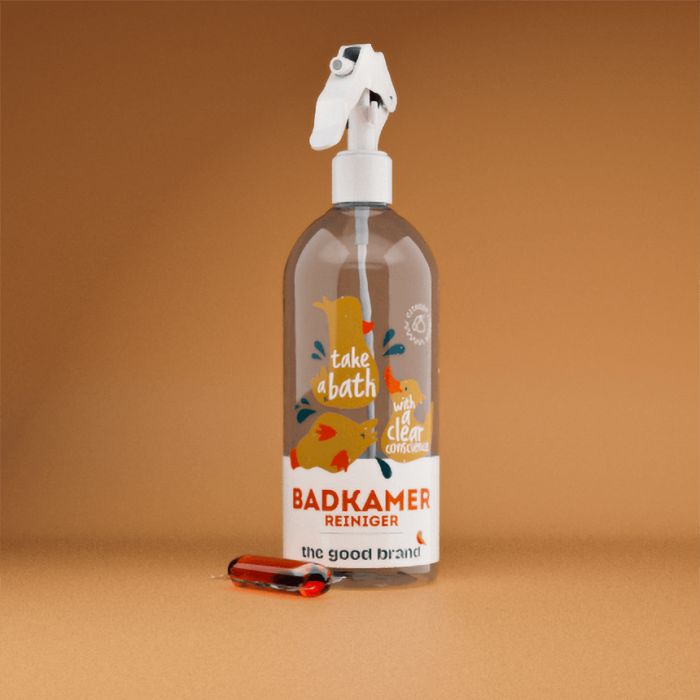 The Good Brand Badkamerreiniger sprayflacon + 1 pod 500 Milliliter