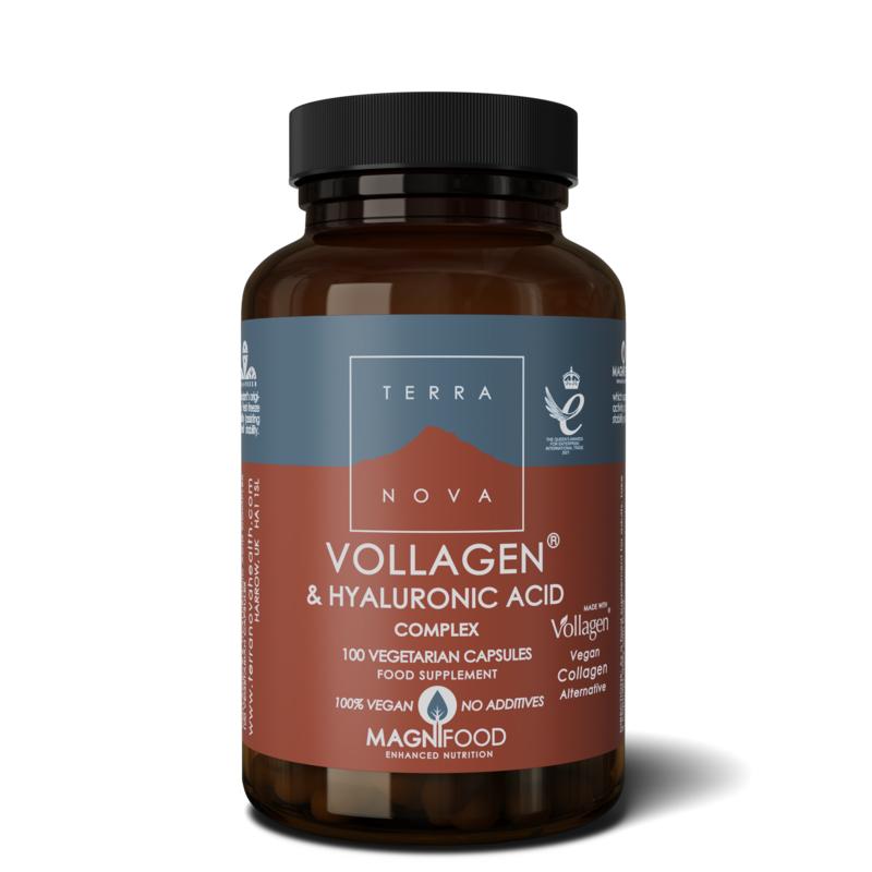 Terranova Vollagen & hyaluronic acid complex 100.00 Vegetarische capsules