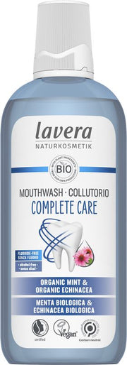 Lavera Mondwater complete care fluoridevrij bio 400.00 Milliliter