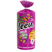 Leev Lovely lentil cakes natural bio 100.00 Gram