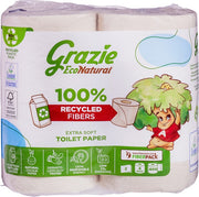 Grazie Natural Toiletpapier 2-laags 4.00 Stuks