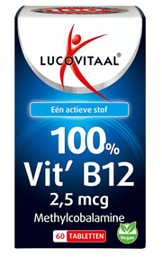 Lucovitaal Vitamine B12 100% 60.00 Tabletten