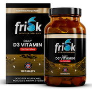 Frisk Vitamine D3 11+ dagelijks 120.00 Tabletten