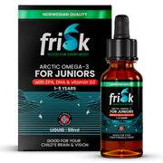 Frisk Omega 3 kinderen – visolie met DHA & D3 50.00 Milliliter