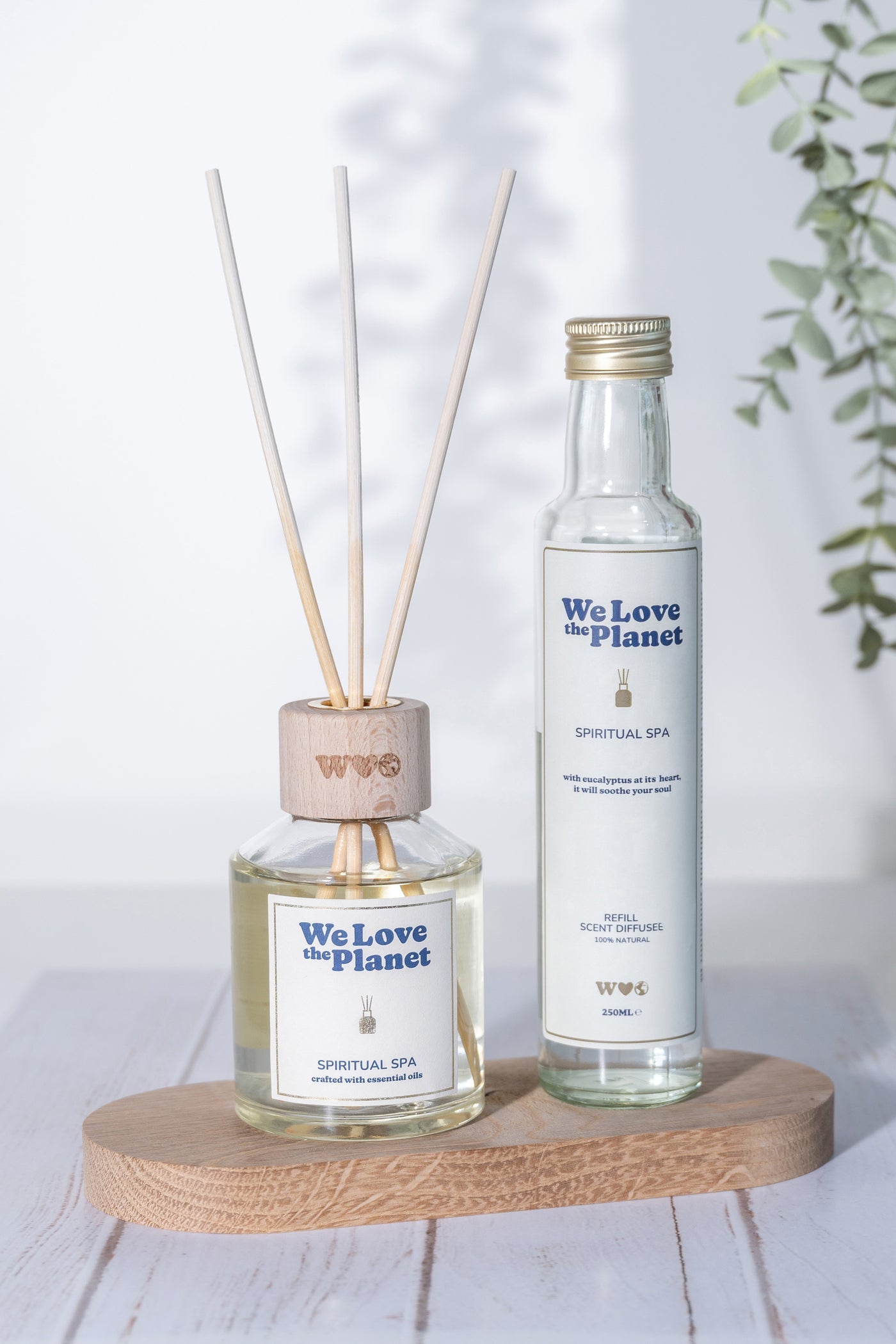 We Love The Planet Scent diffuser spiritual spa refill 250 Milliliters