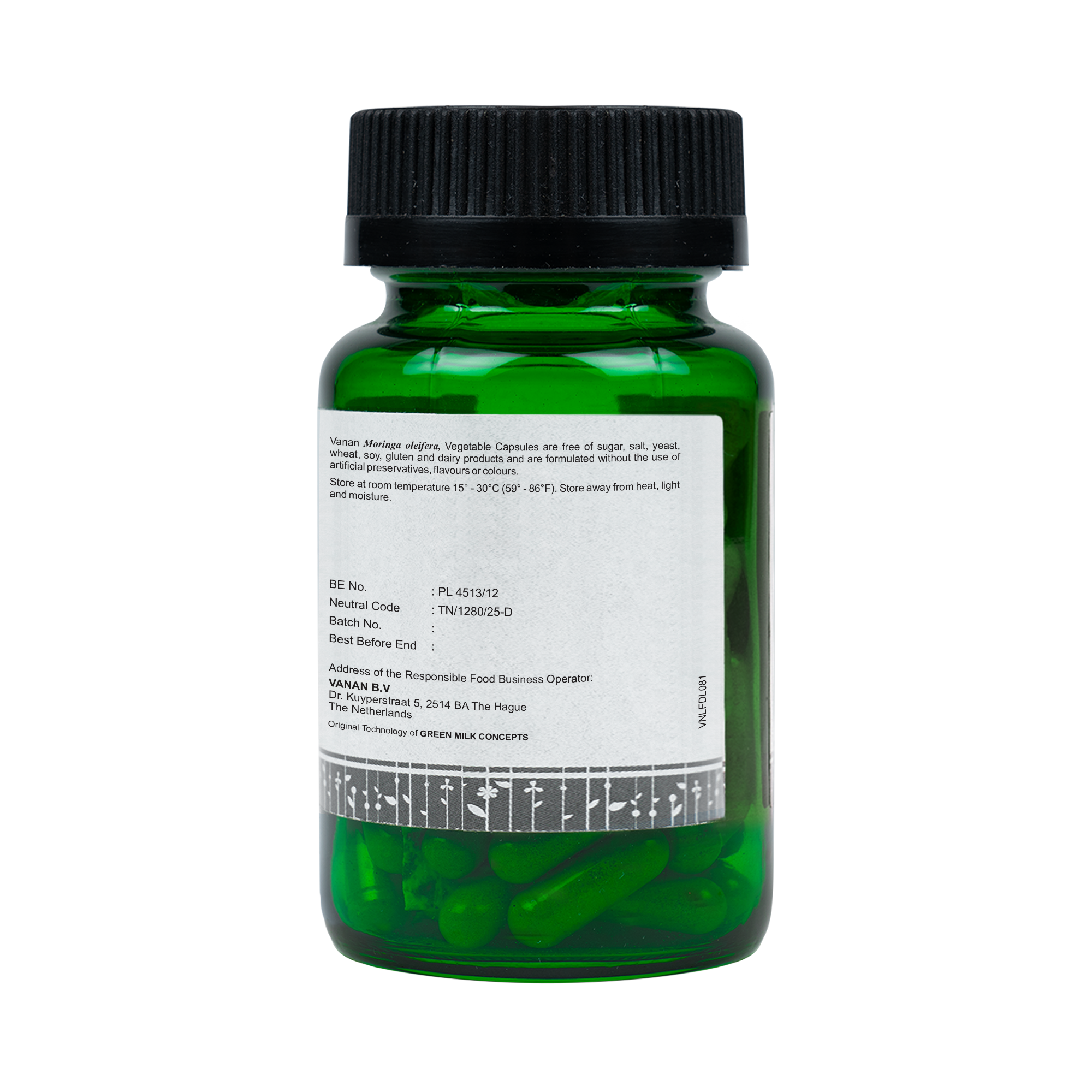 Vanan Moringa Capsules 60.00 Capsules