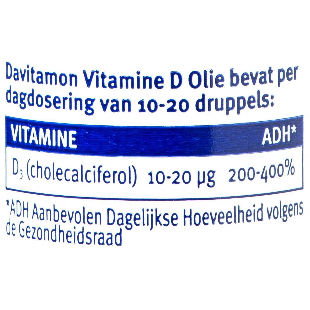 Davitamon Vitamin D oil for adults 50 milliliters