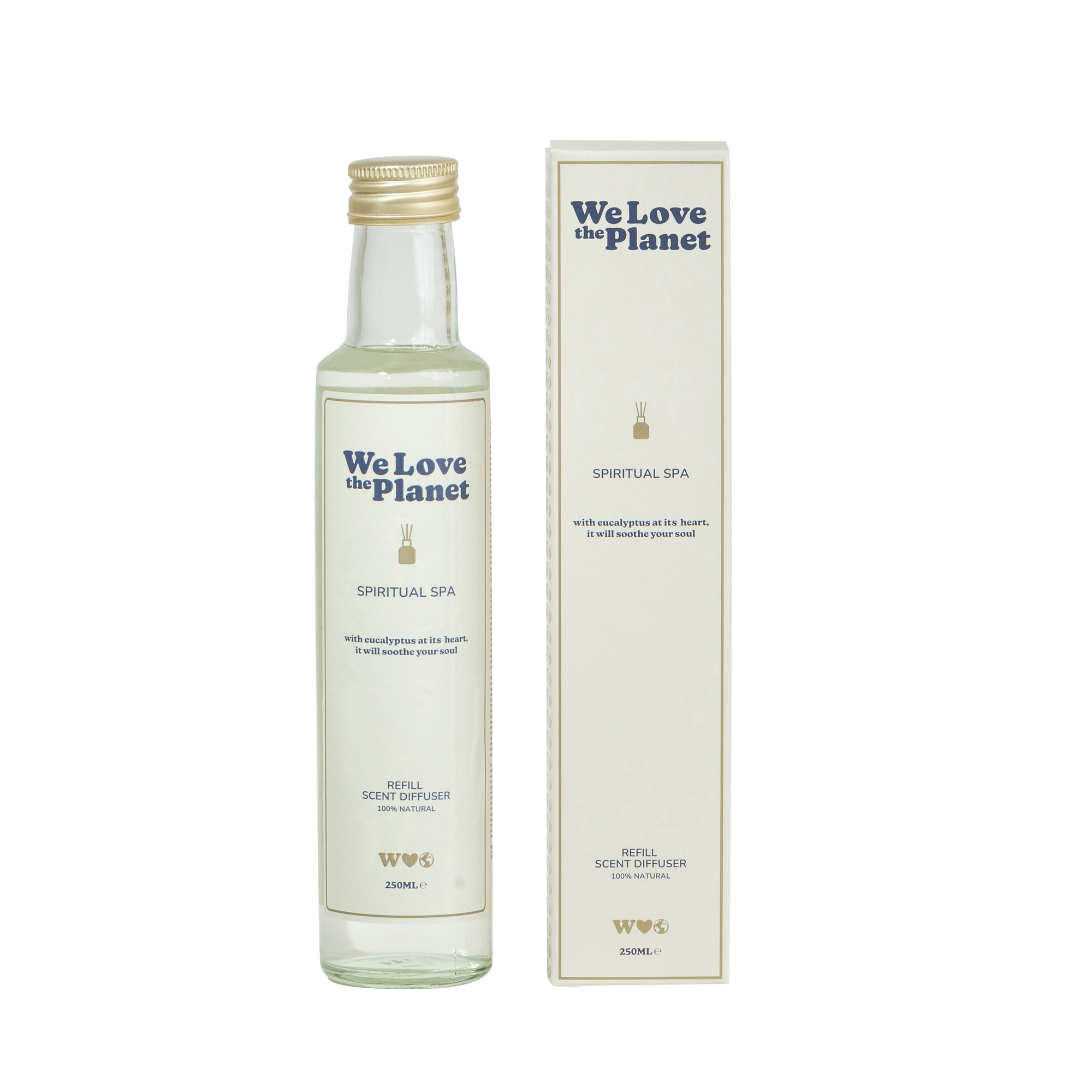 We Love The Planet Scent diffuser spiritual spa refill 250 Milliliters